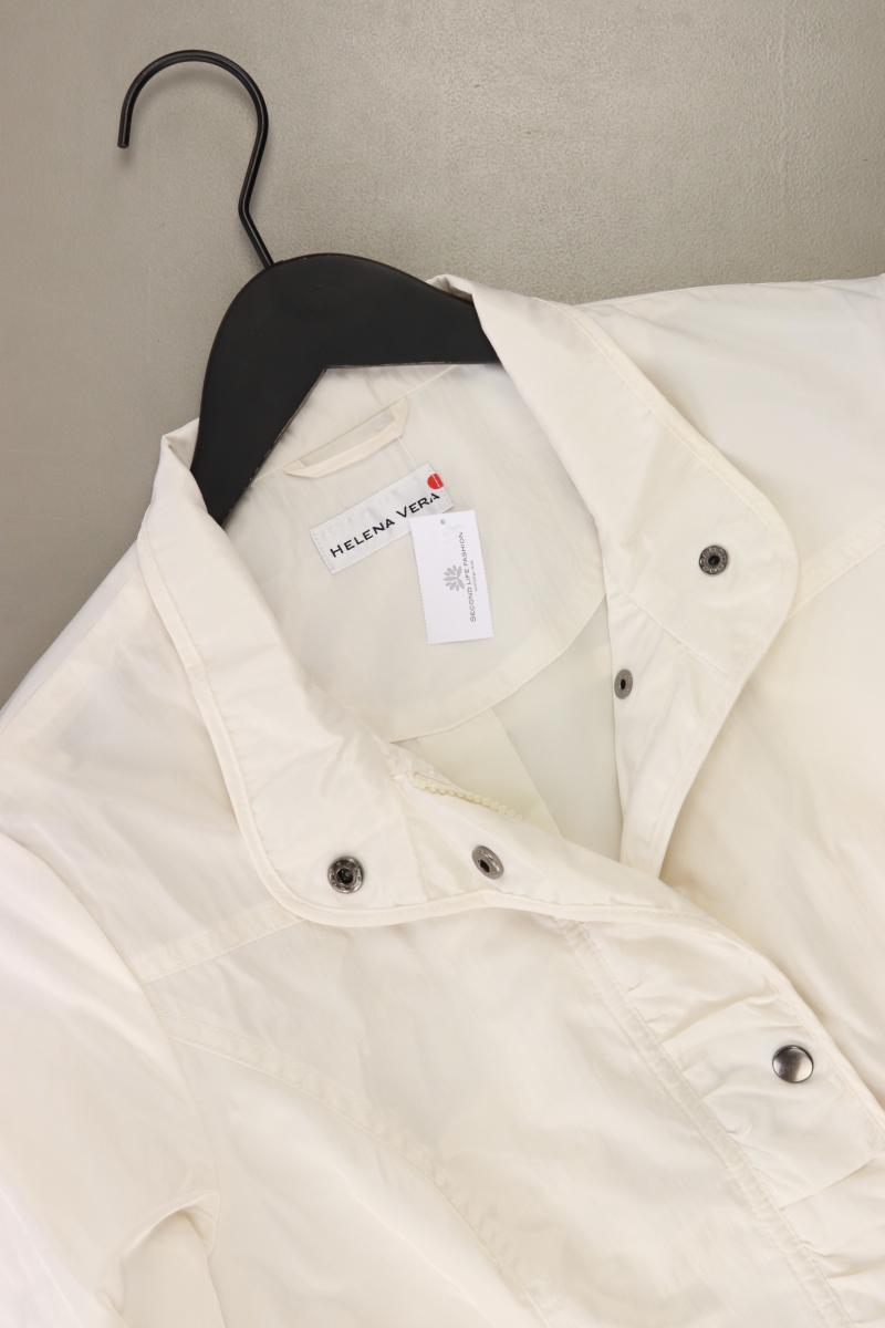 Helena Vera Mantel Gr. 36 creme aus Polyester
