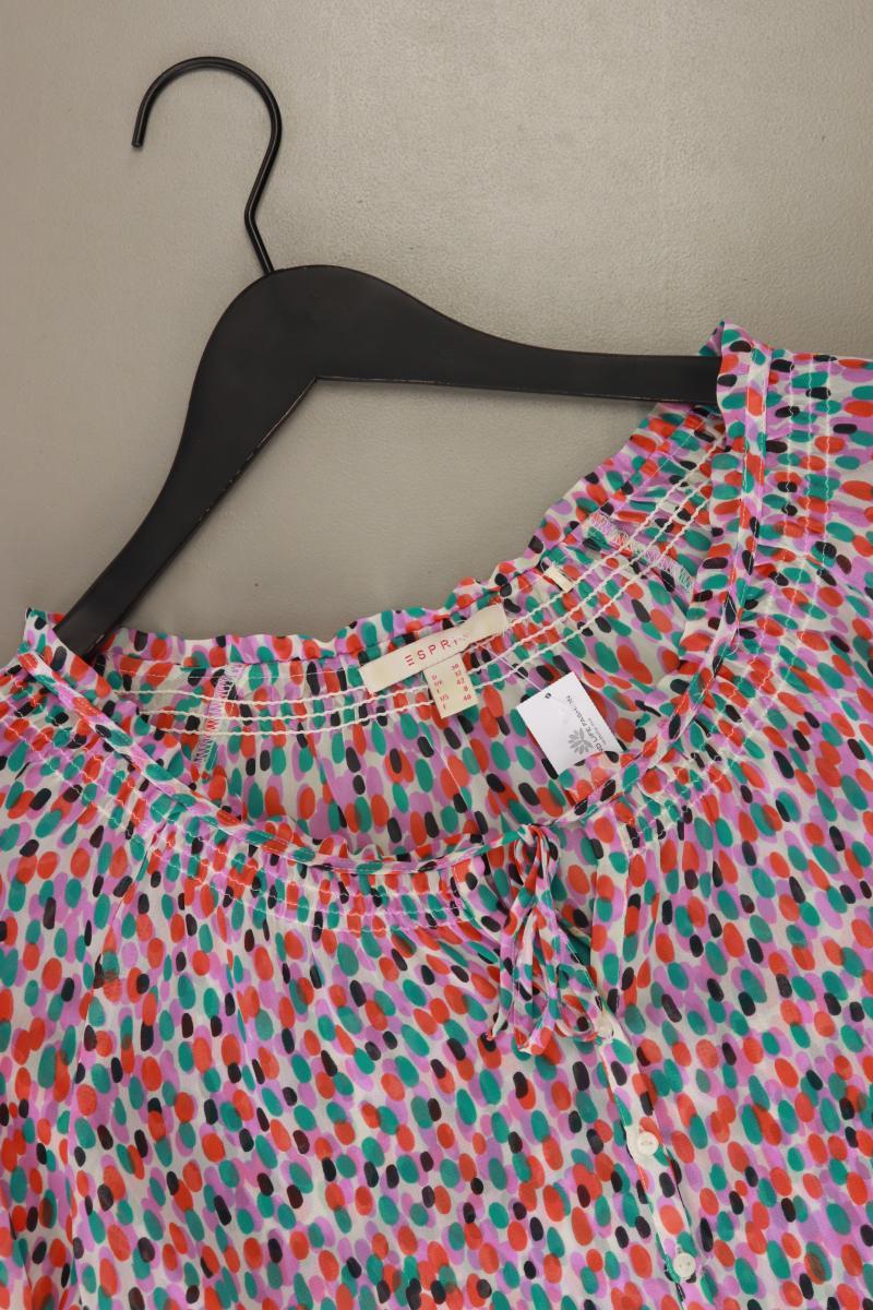 Esprit Bluse Gr. 38 3/4 Ärmel mehrfarbig aus Polyester