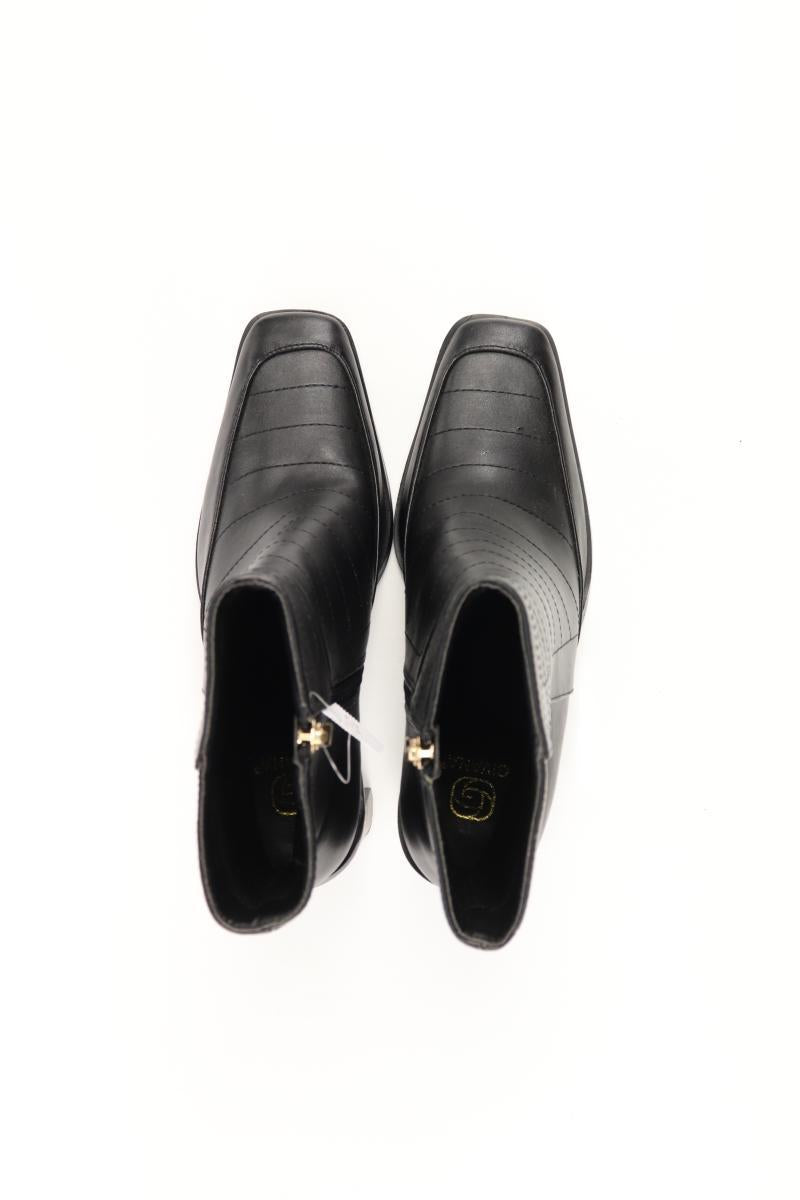 High-Heel Stiefel Gr. 37 schwarz aus Polyurethan