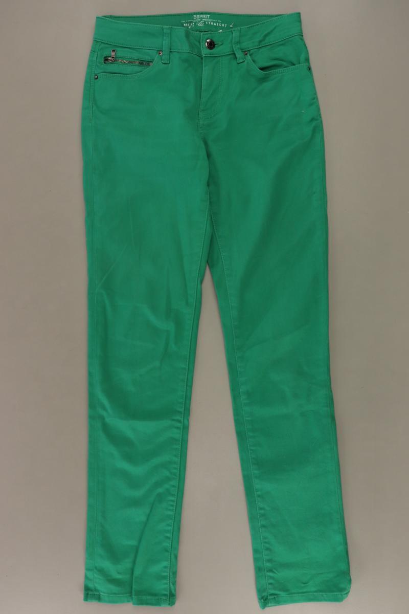 Esprit Straight Jeans Gr. 34 grün aus Baumwolle