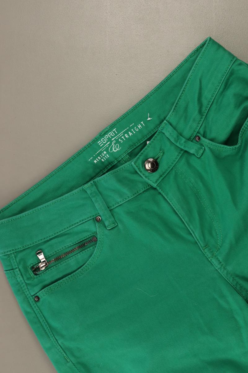 Esprit Straight Jeans Gr. 34 grün aus Baumwolle
