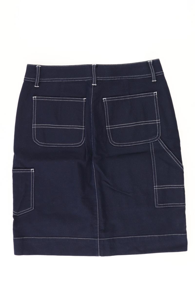 Lands' End Jeansrock Gr. 36 neuwertig blau aus Nylon