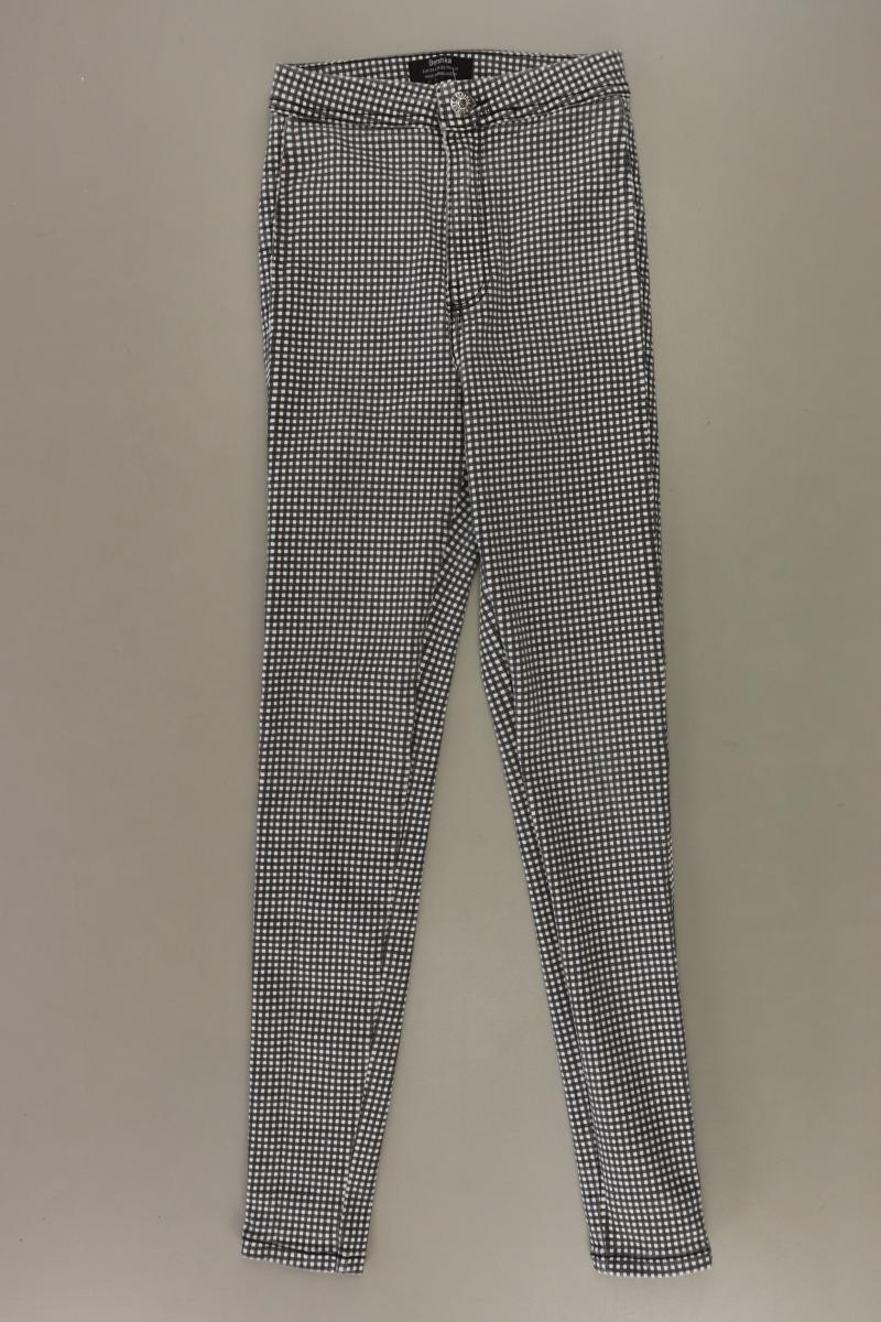 Bershka Jeggings Gr. 34 hahnentritt grau