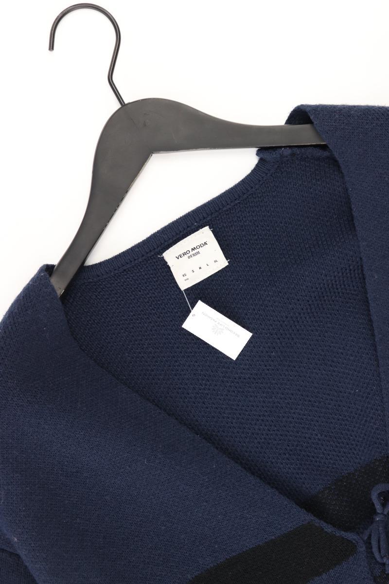 Vero Moda Strickjacke Gr. XS Langarm blau