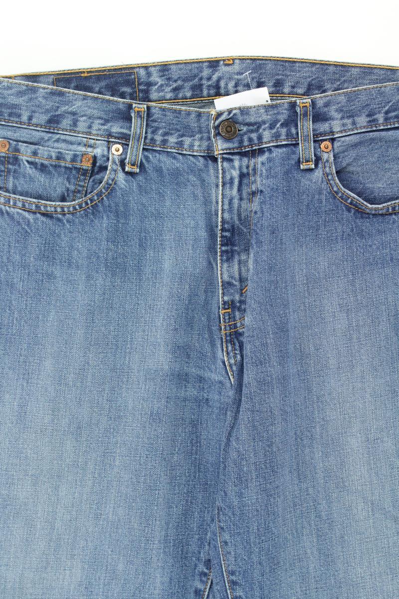 Levi's Straight Jeans für Herren Gr. W33/L34 blau aus Baumwolle