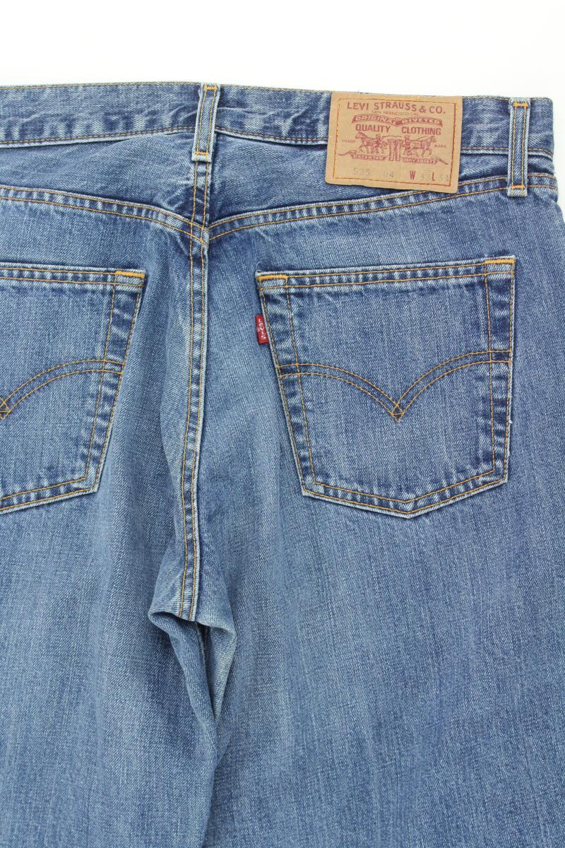 Levi's Straight Jeans für Herren Gr. W33/L34 blau aus Baumwolle