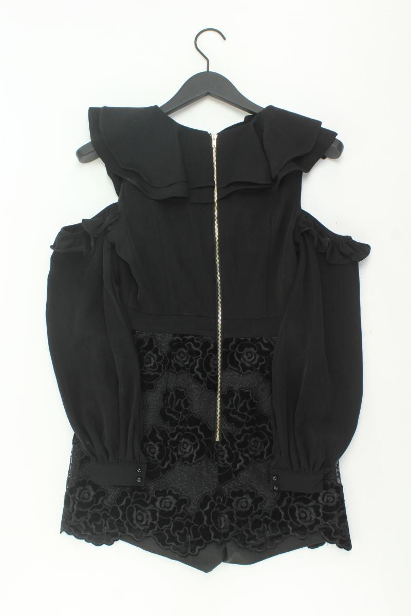 Kurzer Jumpsuit Gr. S schwarz aus Polyester