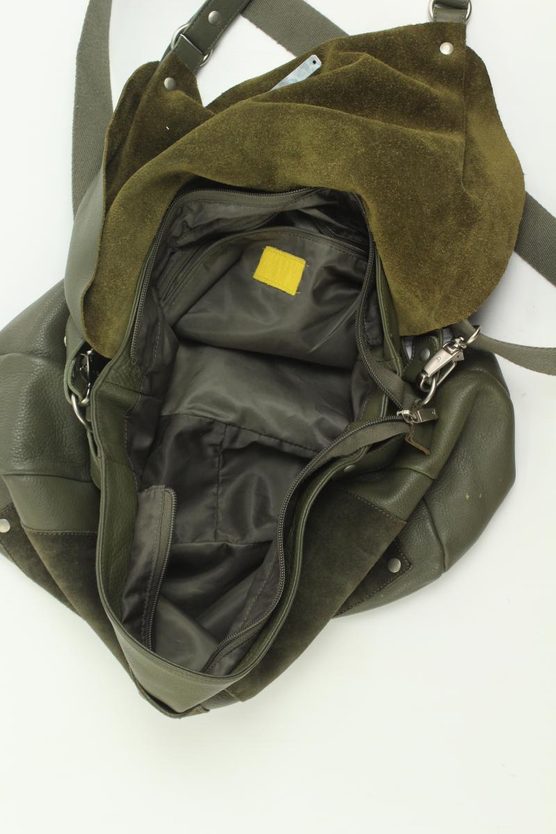 Mandarina Duck Umhängetasche grün aus Leder