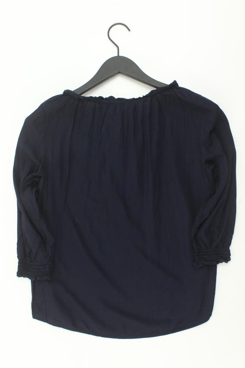 Street One Bluse Gr. 36 neuwertig 3/4 Ärmel blau aus Viskose