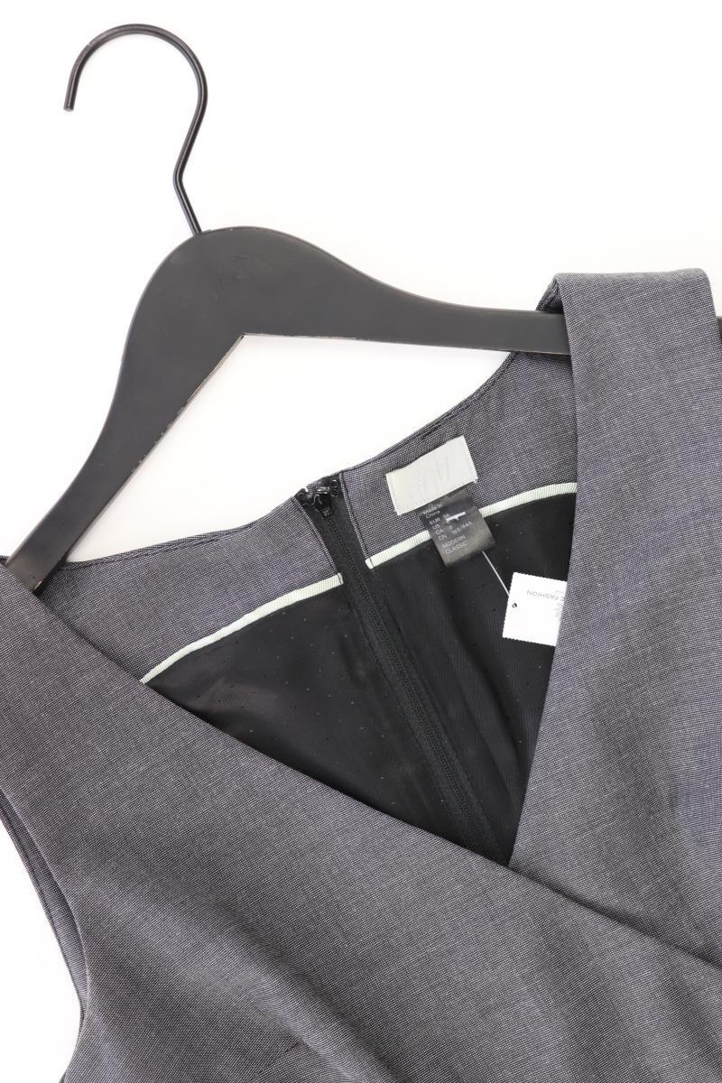 H&M Bleistiftkleid Gr. 36 Ärmellos grau aus Polyester