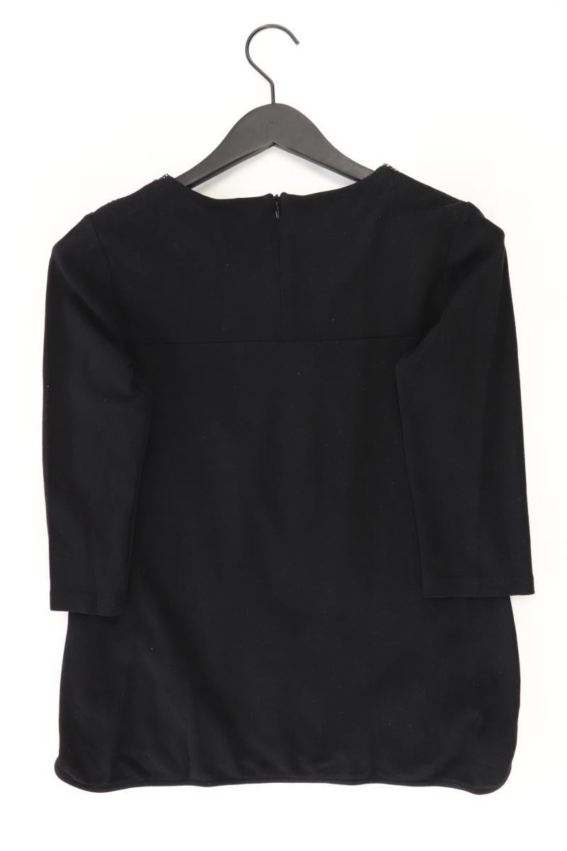 hessnatur Bluse Gr. 38 3/4 Ärmel schwarz aus Baumwolle