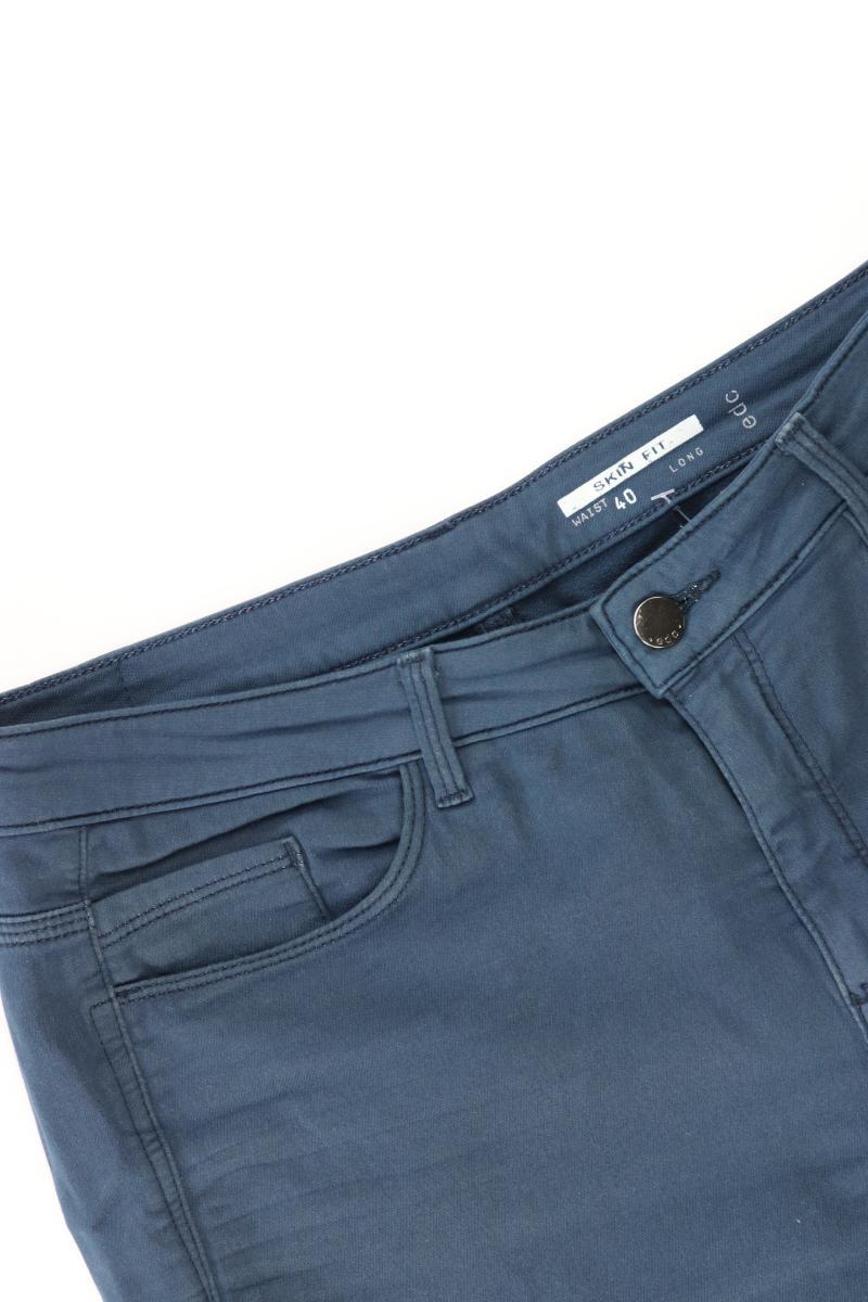 edc by Esprit Skinny Jeans Gr. Langgröße 40 blau aus Baumwolle