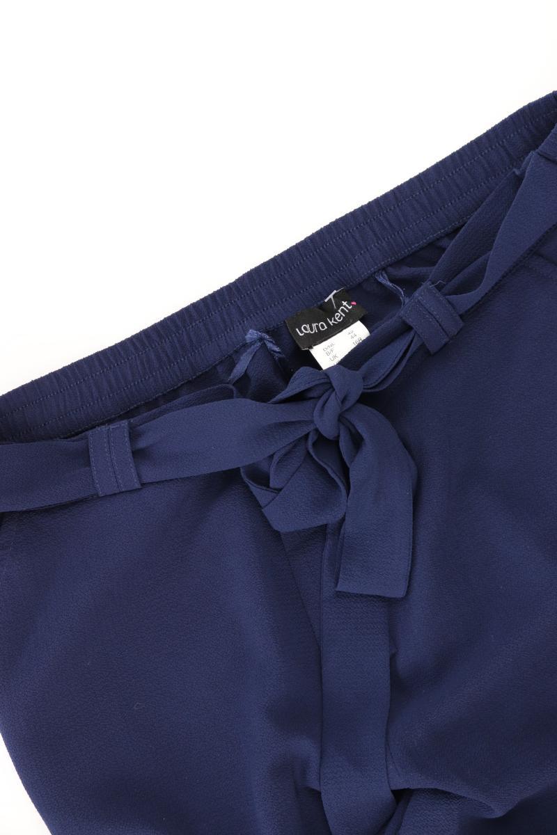Laura Kent Stoffhose Gr. 42 blau aus Polyester