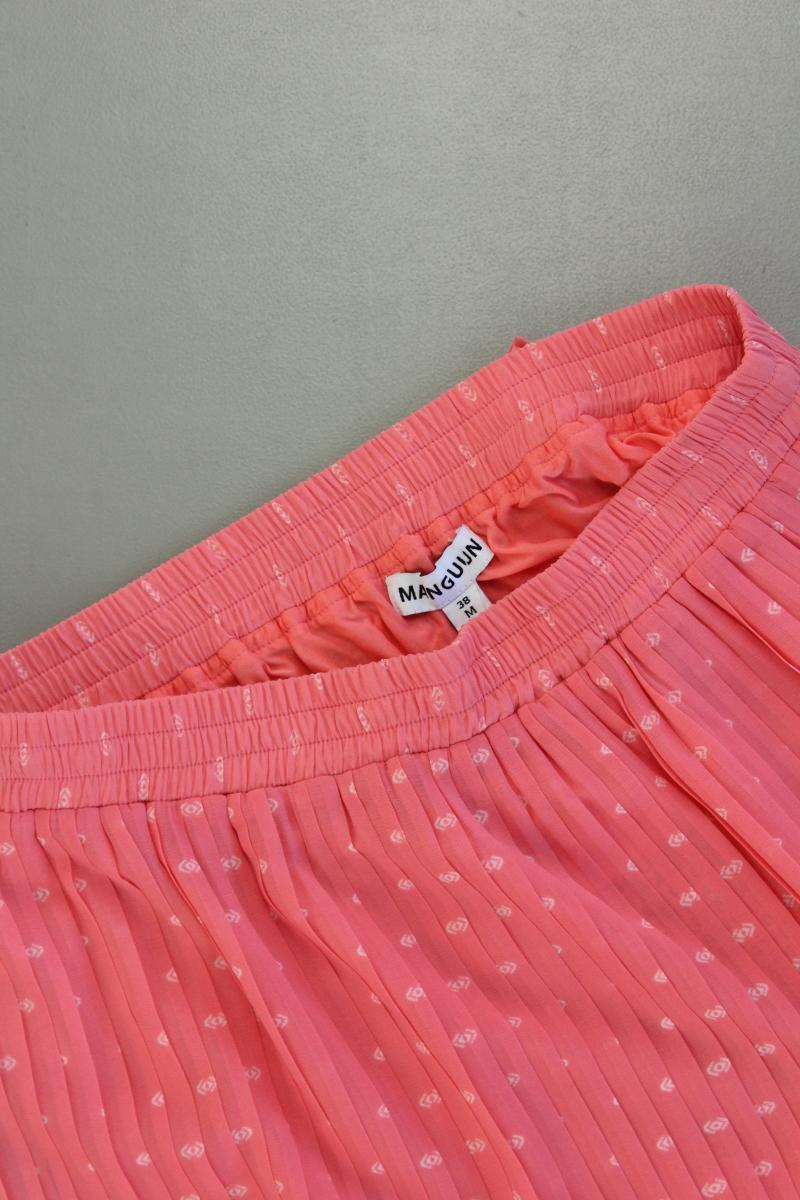 Manguun Faltenrock Gr. 38 neu mit Etikett rosa aus Polyester