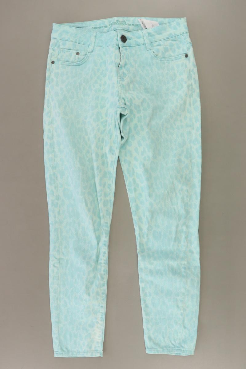 s.Oliver Skinny Jeans Gr. 34/L32 türkis aus Baumwolle