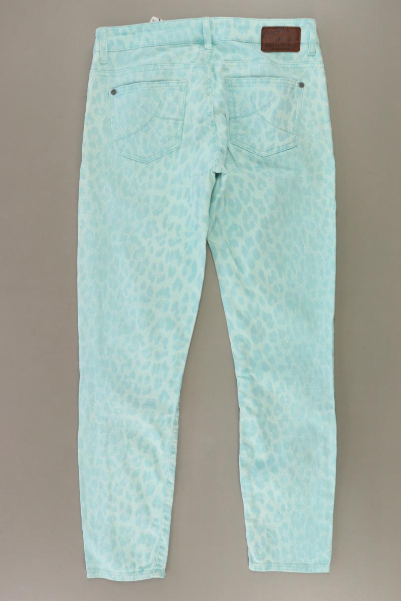 s.Oliver Skinny Jeans Gr. 34/L32 türkis aus Baumwolle