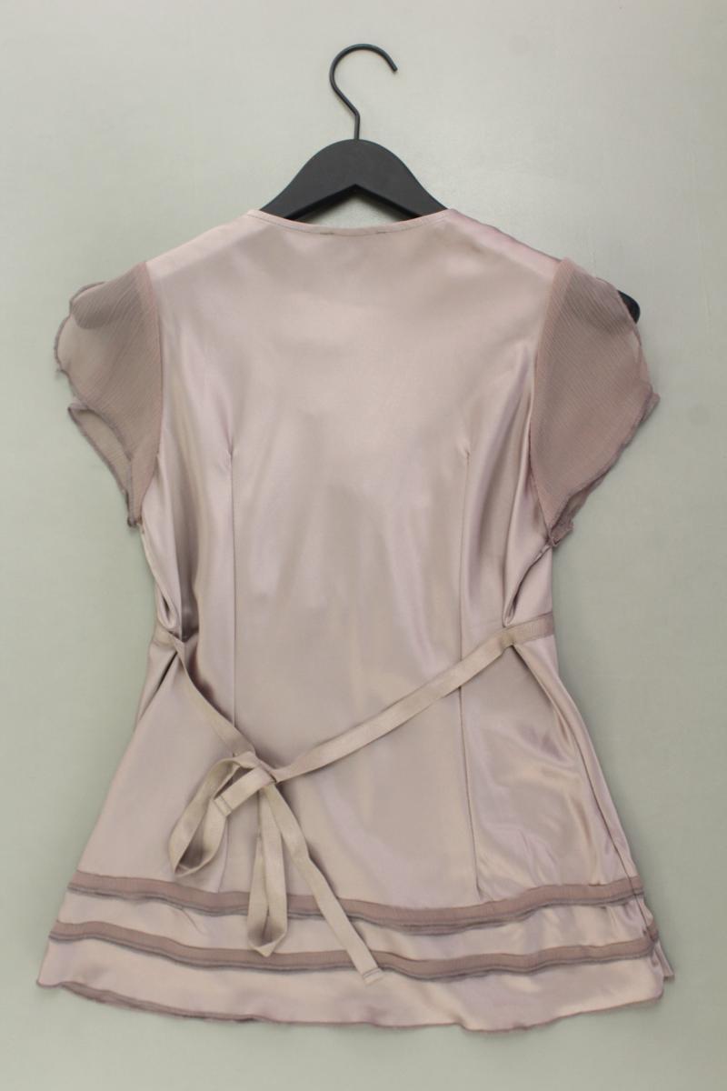 Heine Kurzarmbluse Gr. 36 lila aus Polyester