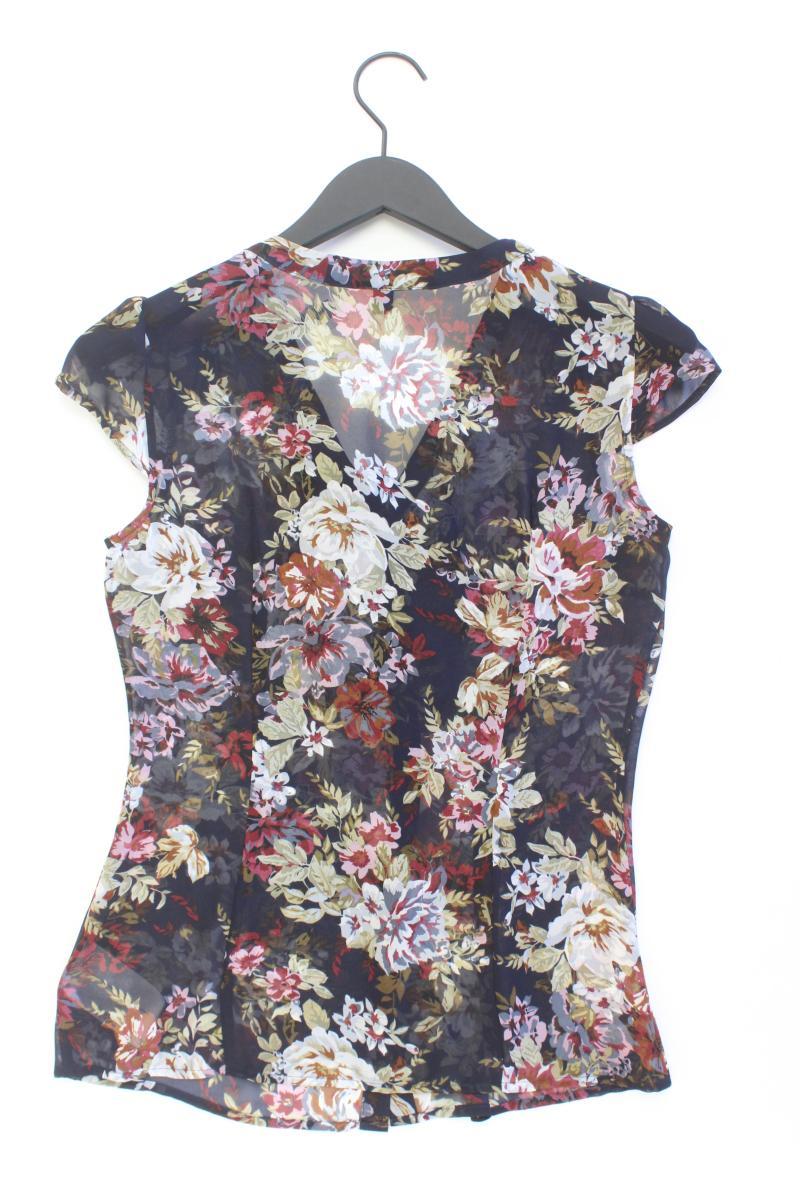 Esprit Collection Chiffonbluse Gr. 34 mit Blumenmuster neuwertig Kurzarm