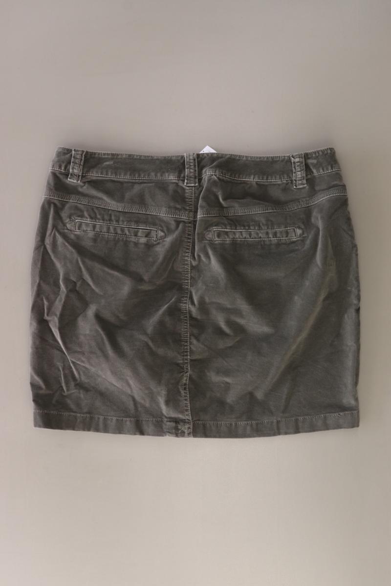 Esprit Samtrock Gr. 42 grau aus Baumwolle