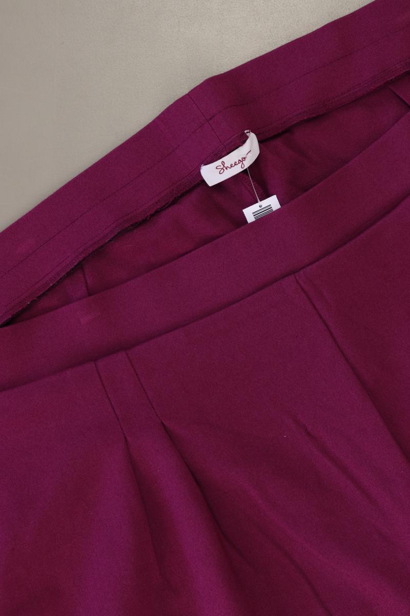 sheego Stretchhose Gr. 58 lila aus Viskose