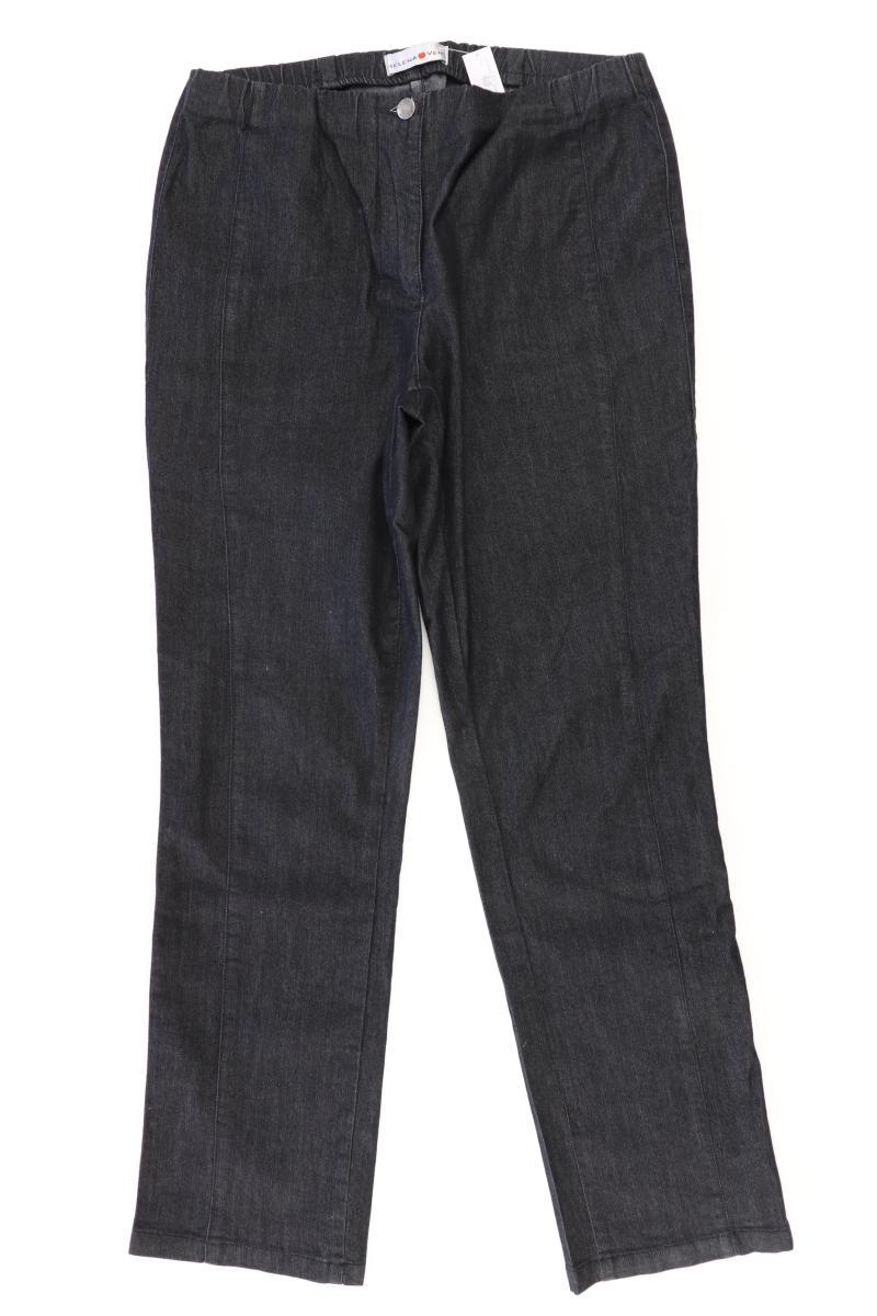 Helena Vera Stretch Jeans Gr. Kurzgröße 20 schwarz aus Baumwolle
