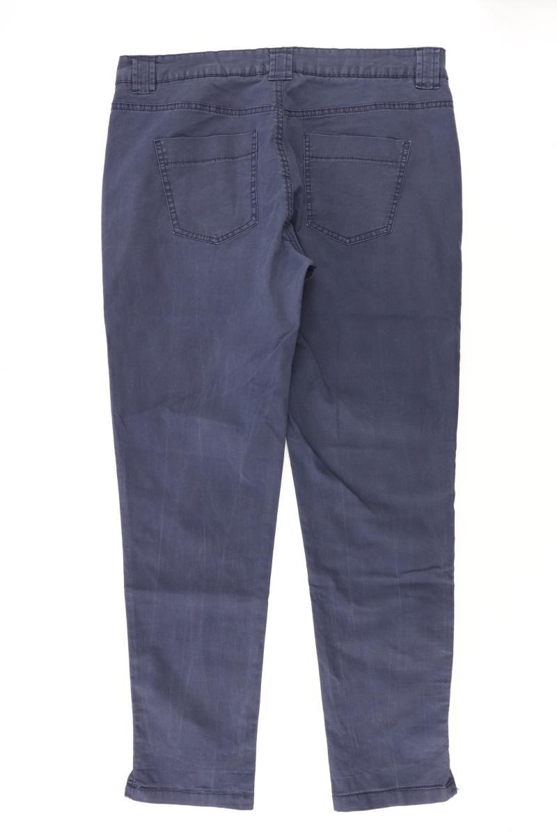 Street One Chinohose Gr. 38 blau aus Baumwolle