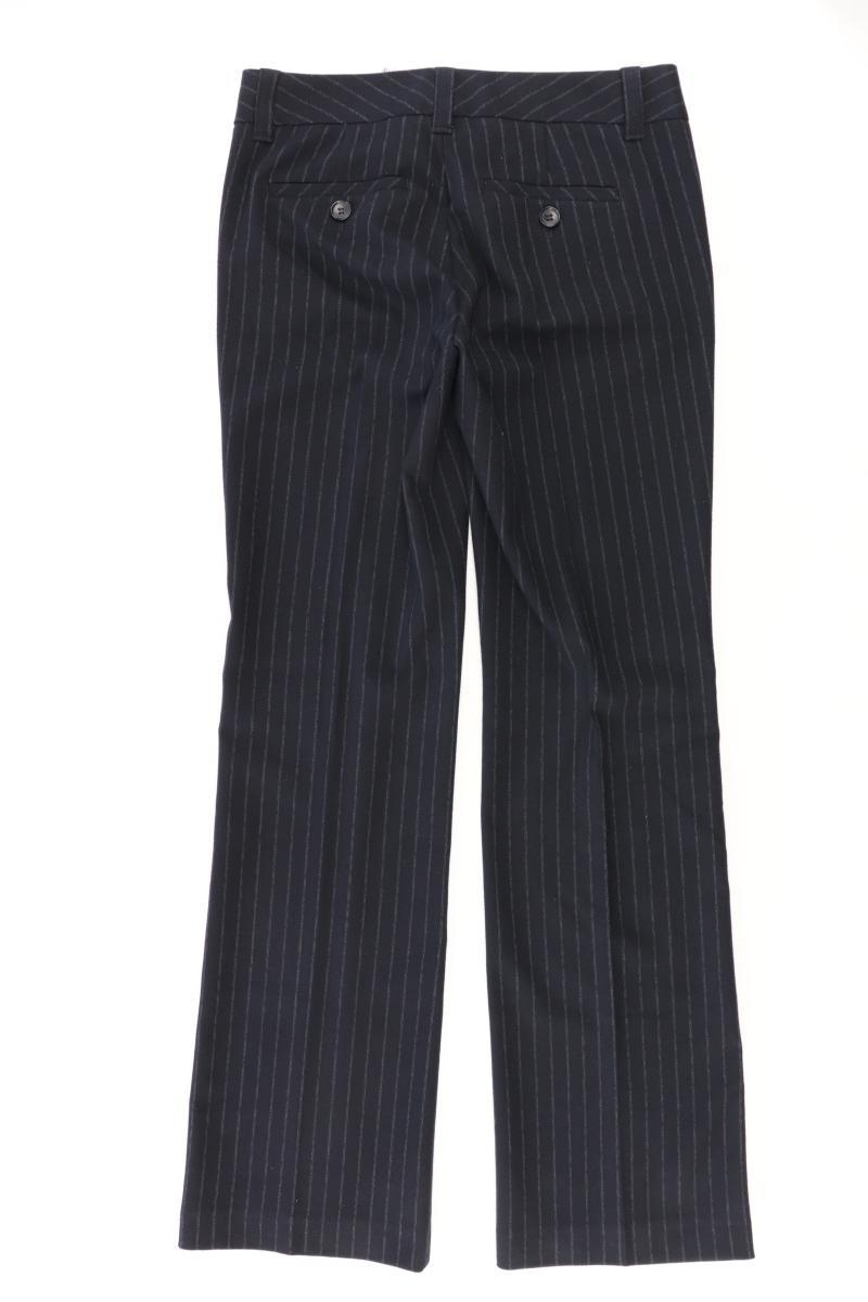 Esprit Stoffhose Gr. 34 gestreift blau aus Polyester