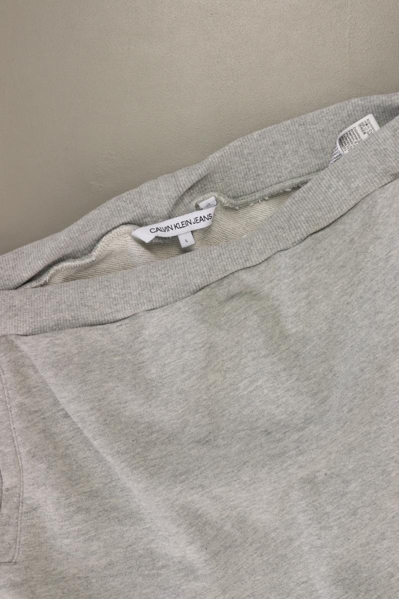 Calvin Klein Stretchrock Gr. L grau aus Baumwolle