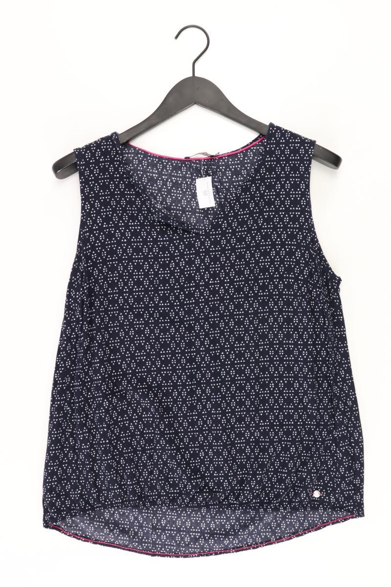 Cecil Ärmellose Bluse Gr. M blau