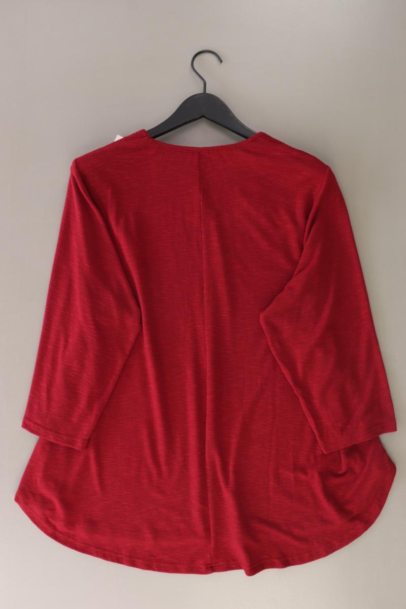 Ciso Classic Shirt Gr. 48/50 neu mit Etikett 3/4 Ärmel rot aus Viskose