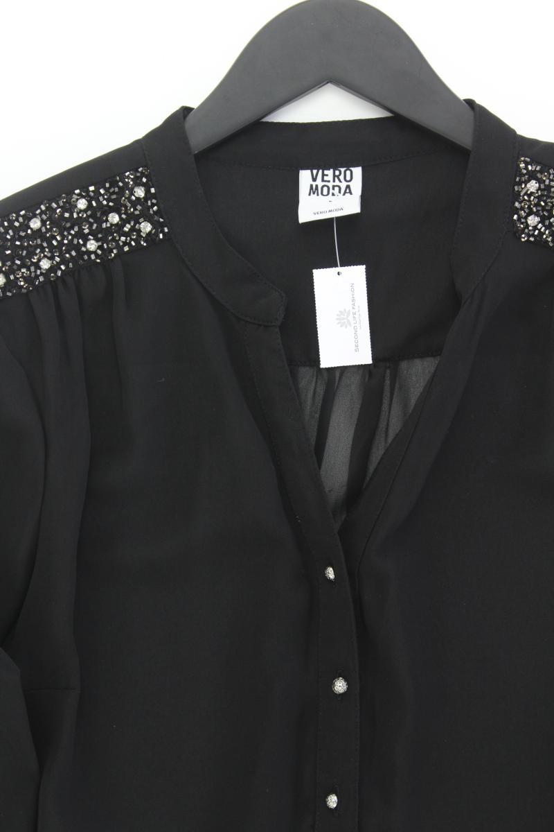 Vero Moda Langarmbluse Gr. L schwarz