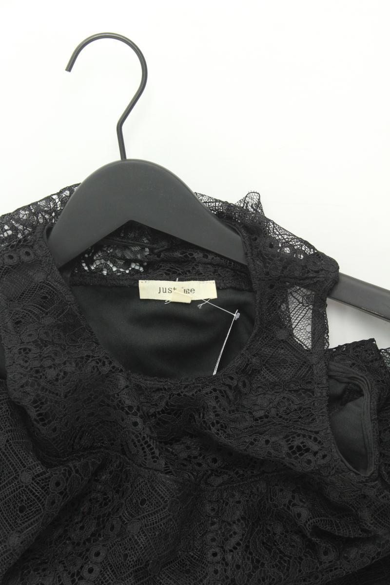 Spitzenkleid Gr. M Ärmellos schwarz aus Polyester