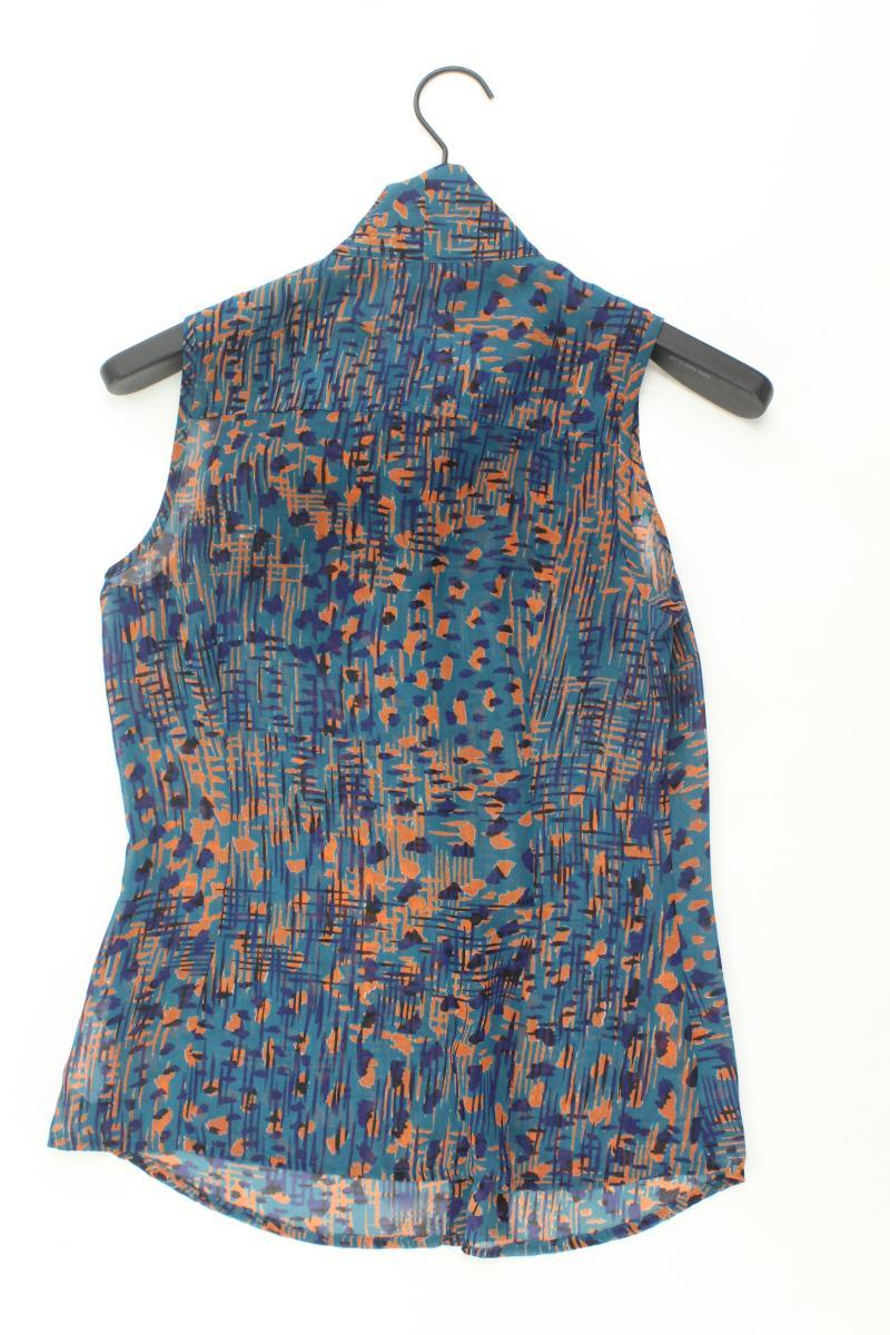 Esprit Collection Chiffonbluse Gr. 36 geometrisches Muster neuwertig Ärmellos