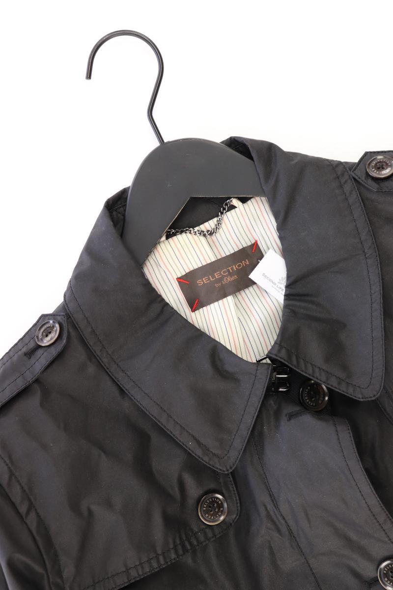 Selection by s.Oliver Mantel Gr. 44 schwarz aus Baumwolle
