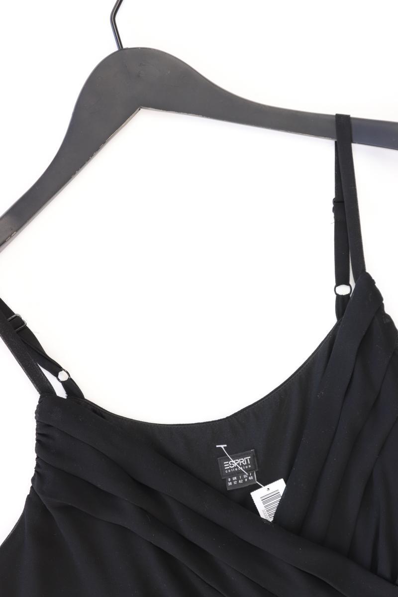 Esprit Collection Abendkleid Gr. 38 Träger schwarz aus Polyester