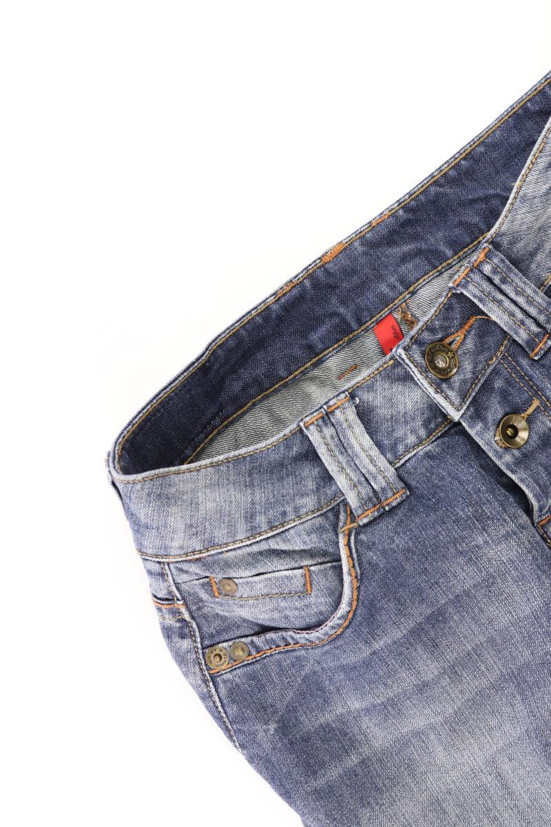 QS by s.Oliver Jeansrock Gr. 32 blau aus Baumwolle