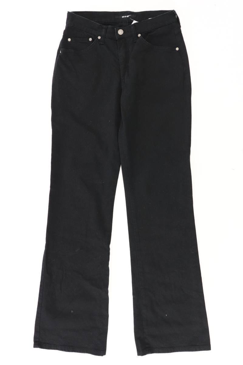 H.I.S. Boot Cut Jeans Gr. 36 schwarz aus Baumwolle