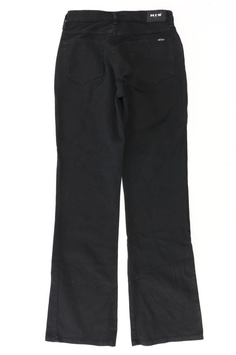 H.I.S. Boot Cut Jeans Gr. 36 schwarz aus Baumwolle