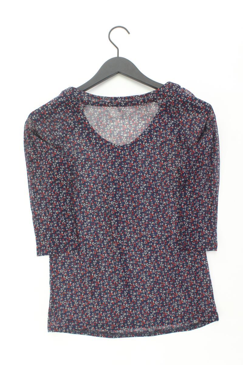 s.Oliver Regular Bluse Gr. 36 mit Blumenmuster 3/4 Ärmel mehrfarbig