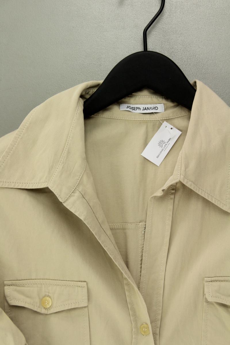 Joseph Janard Polokleid Gr. 38 Kurzarm creme aus Baumwolle
