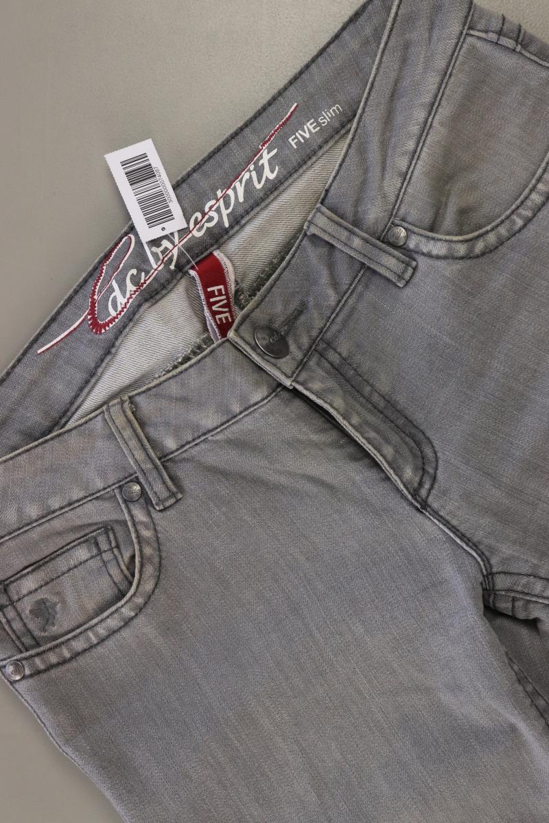 edc by Esprit Straight Jeans Gr. w28/L32 grau aus Baumwolle