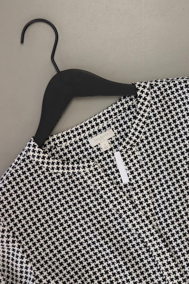 TALBOTS Langarmbluse Gr. S weiß aus Polyester