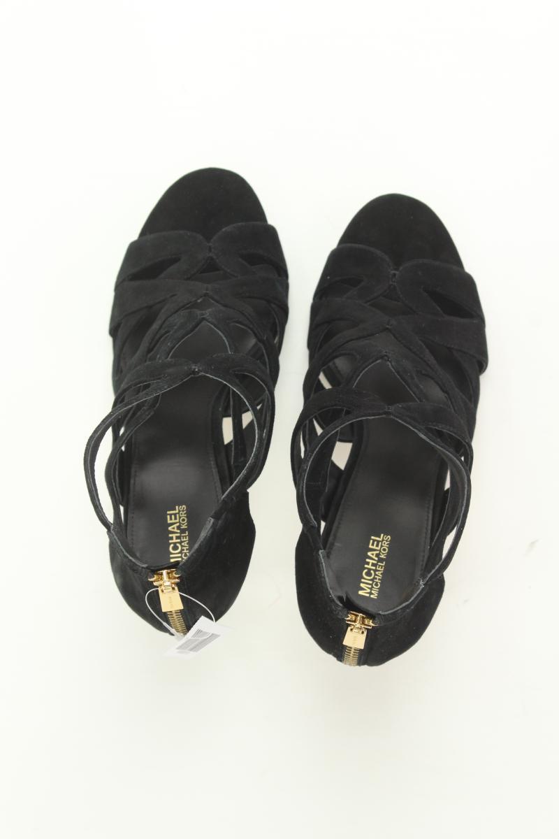 Michael Kors Sandaletten Wildleder Gr. 41 neuwertig Neupreis: 195,0€! schwarz