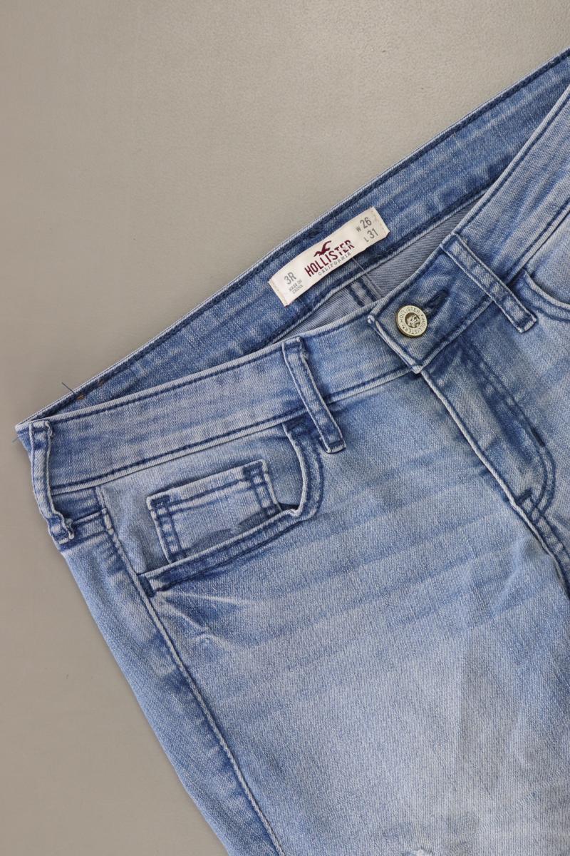 Hollister Skinny Jeans Gr. W26/L31 blau aus Baumwolle