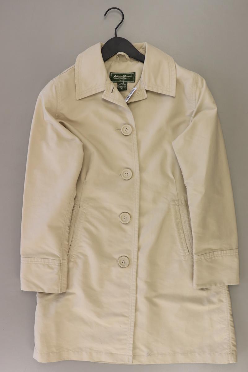 Eddie Bauer Regular Mantel Gr. M creme aus Baumwolle