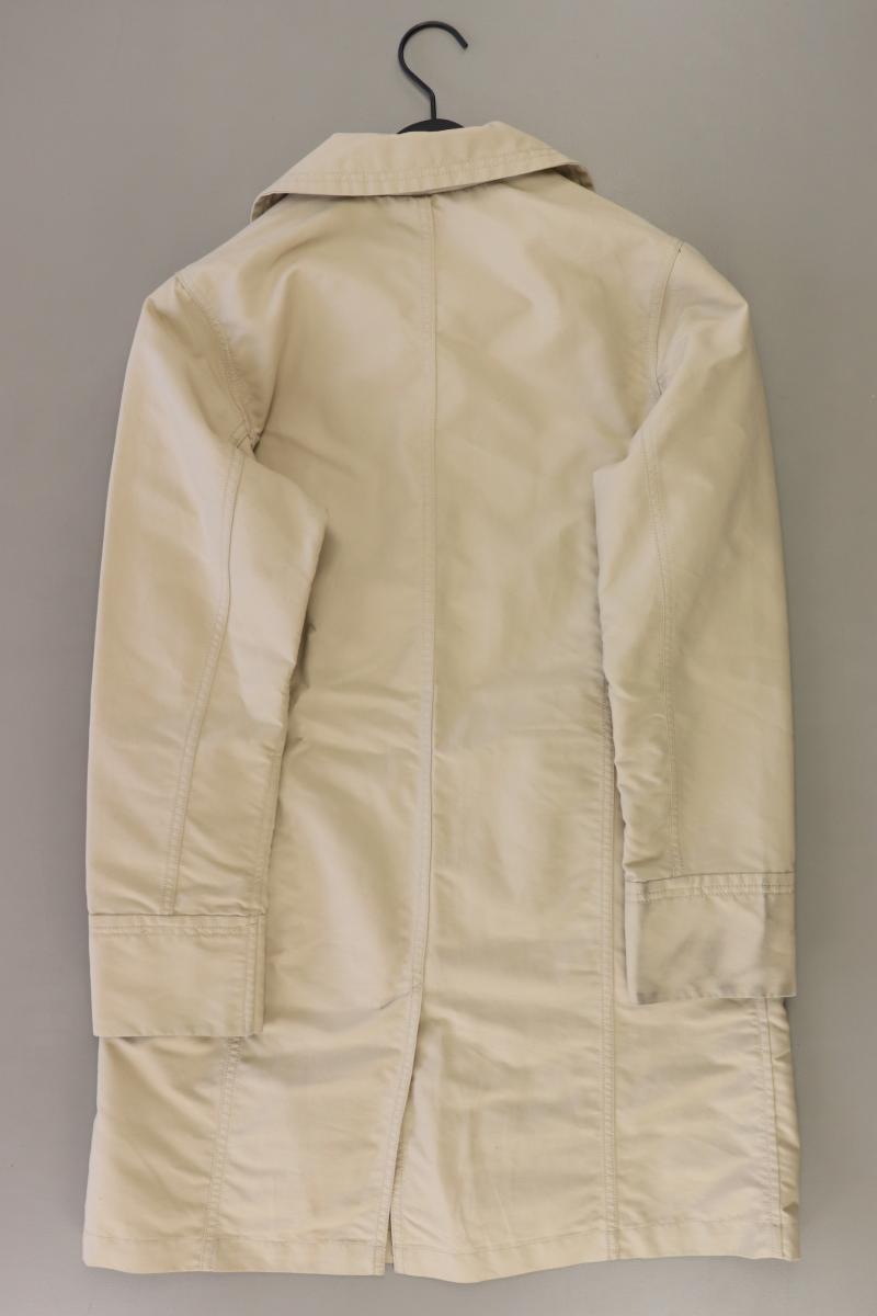 Eddie Bauer Regular Mantel Gr. M creme aus Baumwolle