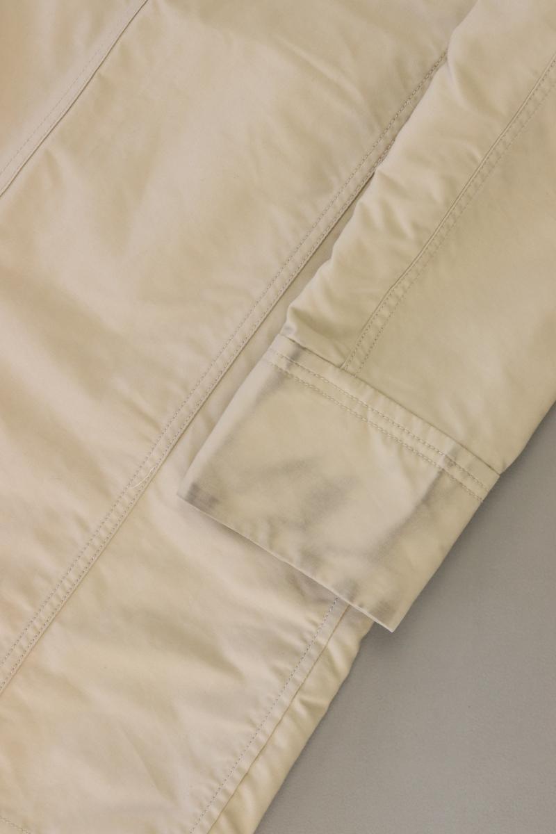 Eddie Bauer Regular Mantel Gr. M creme aus Baumwolle