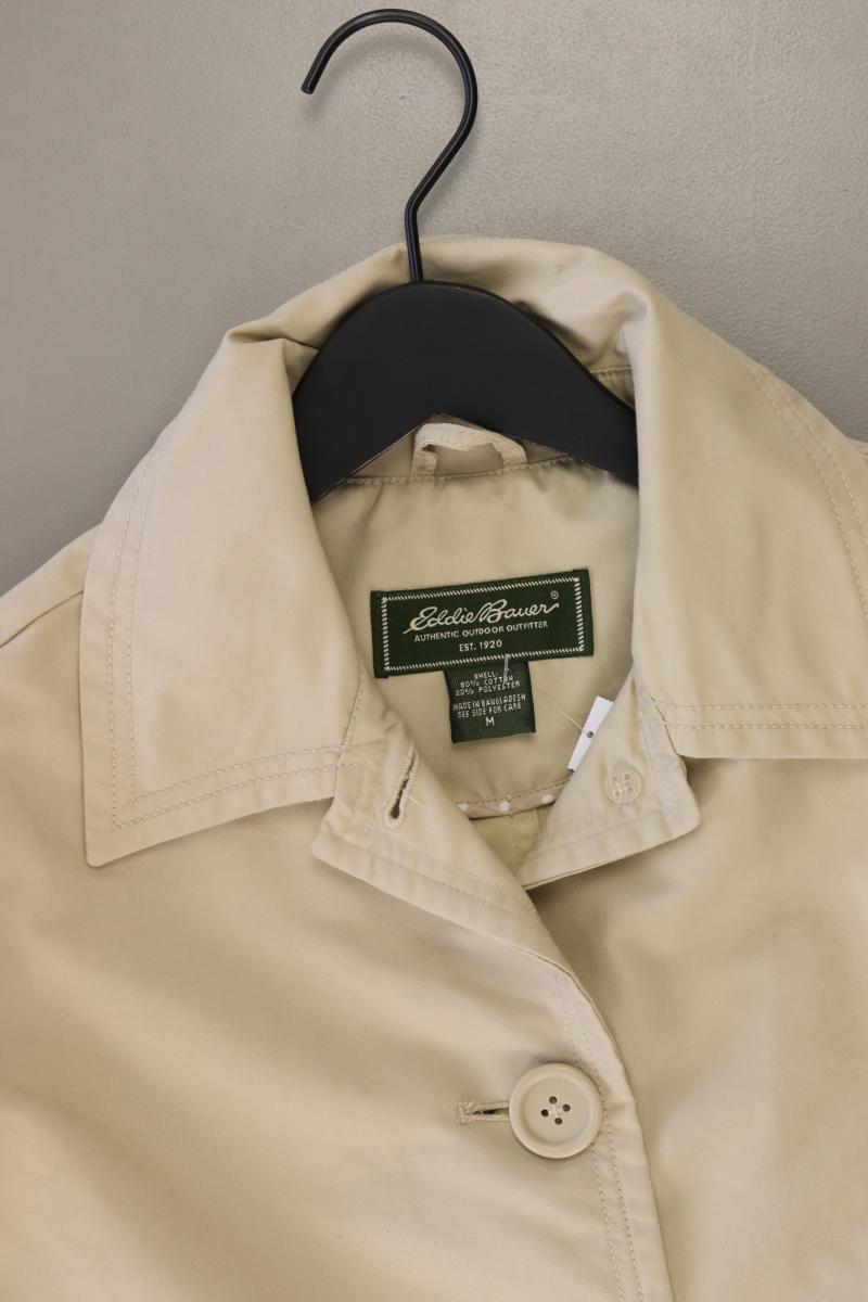 Eddie Bauer Regular Mantel Gr. M creme aus Baumwolle