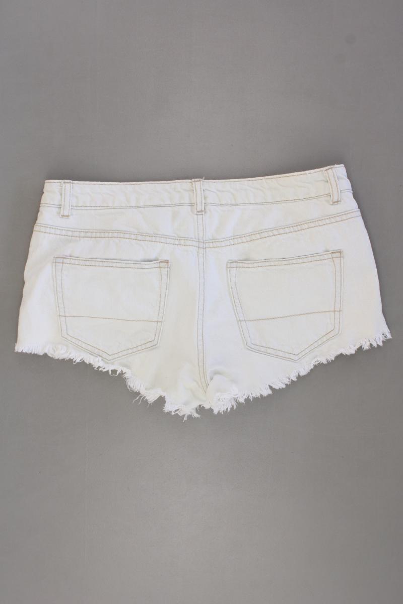 H&M Shorts Gr. 36 weiß aus Baumwolle