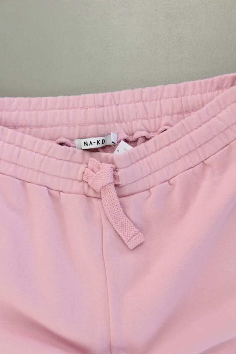 NA-KD Sweatshorts Gr. M neuwertig rosa aus Baumwolle